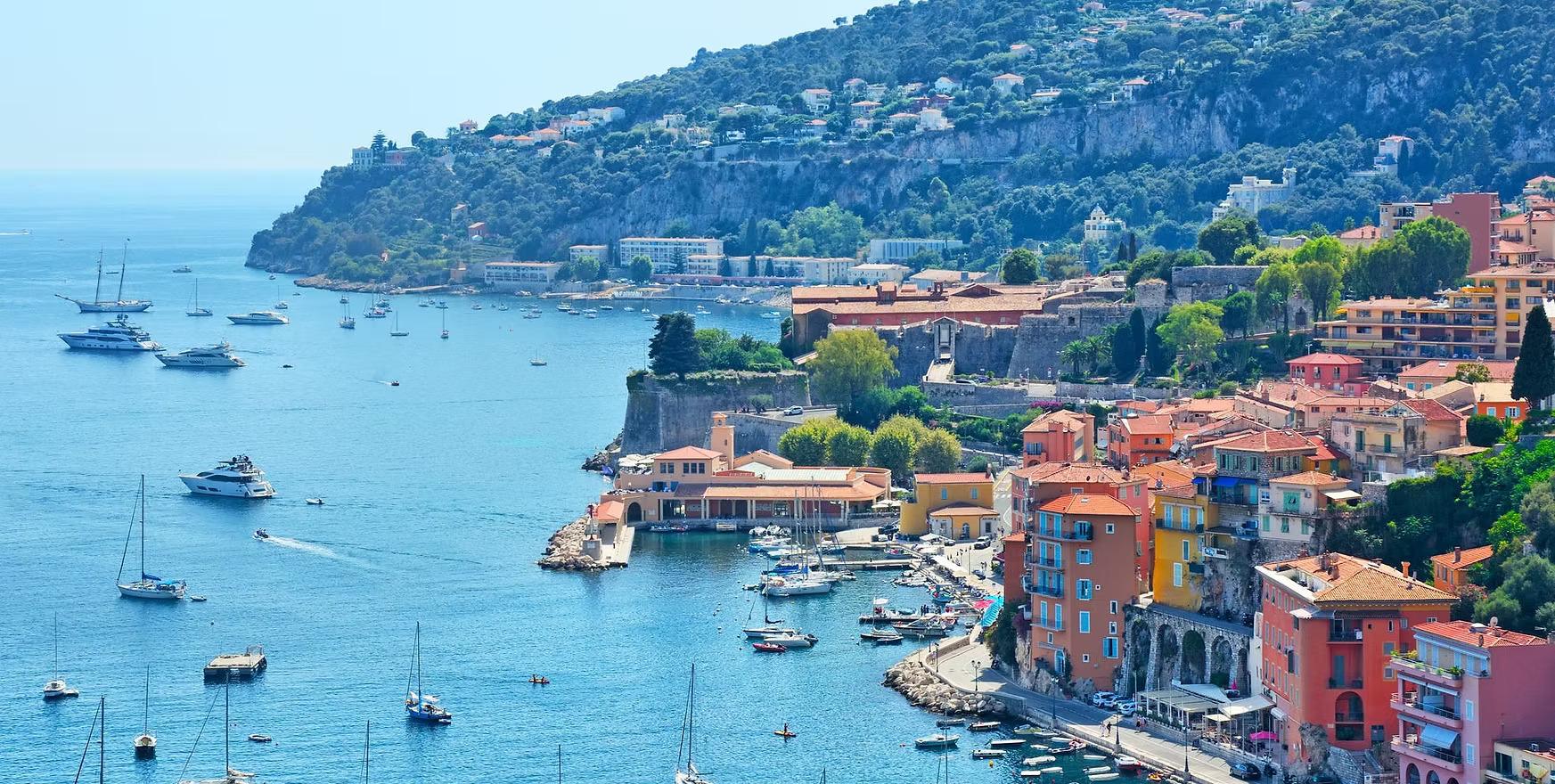Villefranche-sur-Mer on the French Riviera